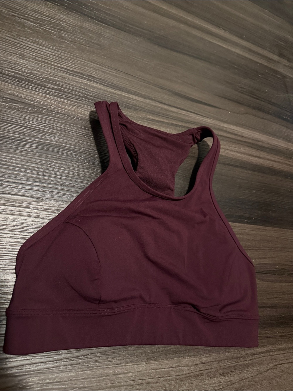 lululemon athletica High-Neck Sports Bra - Burgundy